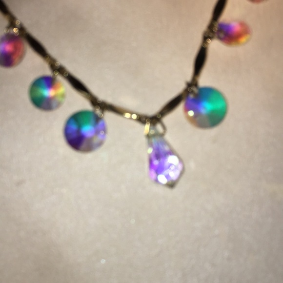 Original Vintage Sarah Coventry Crystal Choker. - Picture 4 of 7